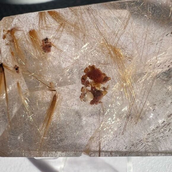 Golden Rutilated Quartz Crystal‎ Freeform - Picture 5 of 16